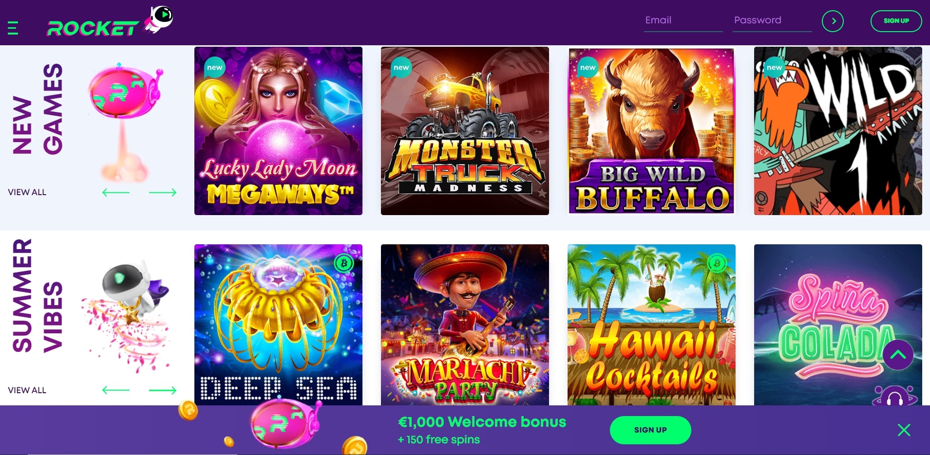 Casino Rocket_ Games